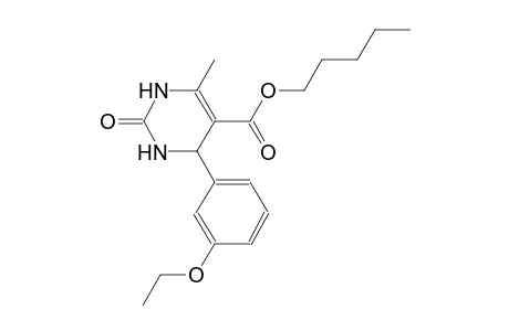 5-pyrimidinecarboxylic acid, 4-(3-ethoxyphenyl)-1,2,3,4-tetrahydro-6-methyl-2-oxo-, pentyl ester