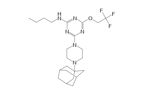 1,3,5-triazin-2-amine, N-butyl-4-(4-tricyclo[3.3.1.1~3,7~]dec-1-yl-1-piperazinyl)-6-(2,2,2-trifluoroethoxy)-