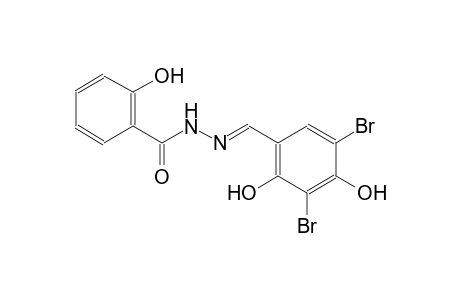 N'-[(E)-(3,5-dibromo-2,4-dihydroxyphenyl)methylidene]-2-hydroxybenzohydrazide