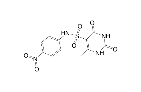 6-Methyl-N-(4-nitrophenyl)-2,4-dioxo-1,2,3,4-tetrahydro-5-pyrimidinesulfonamide