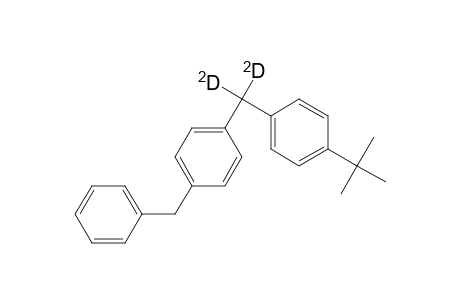 [a,a-dideutero]-4-benzyl-4'-tert-butyldiphenylmethane