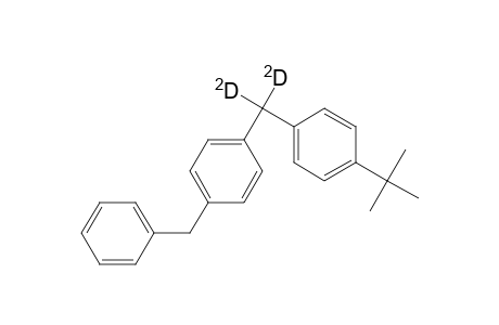 [a,a-dideutero]-4-benzyl-4'-tert-butyldiphenylmethane