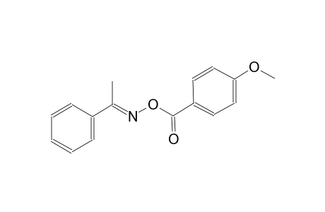 (1E)-1-phenylethanone O-(4-methoxybenzoyl)oxime