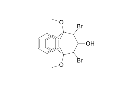 9,10-Dimethoxy-11,13-dibromo-9,10-propano-anthracen-12-ol