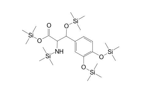 1,3-bis(trimethylsilyloxy)-2-trimethylsilylamino-3-[3',4'-bis(trimethylsilyloxy)phenyl]-propanone