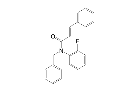 N-Benzyl-N-(2-fluorophenyl)-3-phenylacrylamide