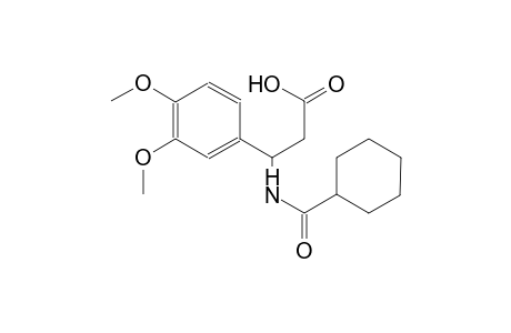 benzenepropanoic acid, beta-[(cyclohexylcarbonyl)amino]-3,4-dimethoxy-