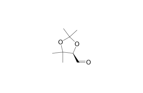 (4R)-2,2,5,5-tetramethyl-1,3-dioxolane-4-carbaldehyde