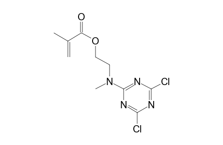 2-Propenoic acid, 2-methyl-, 2-[(4,6-dichloro-1,3,5-triazin-2-yl)methylamino]ethyl ester