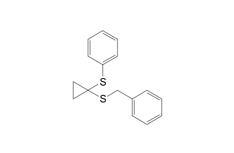 1-(Benzylthio)-1-(phenylthio)cyclopropane