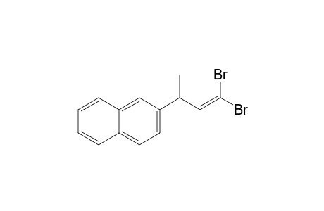 1,1-Dibromo-3-(2-naphthyl)butene