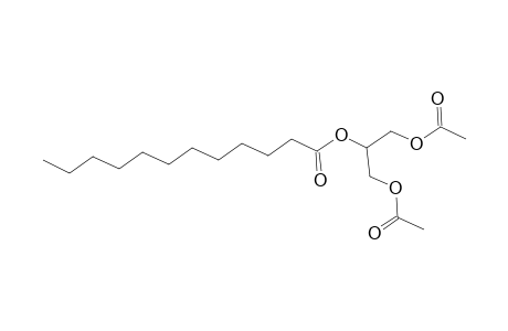 Dodecanoic acid, 2-(acetyloxy)-1-[(acetyloxy)methyl]ethyl ester