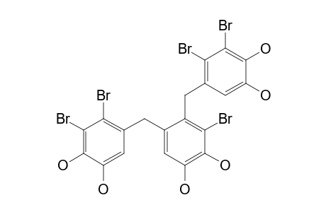 3-BROMO-4,5-BIS-(2,3-DIBROMO-4,5-DIHYDROXYBENZYL)-PYROCATECHOL