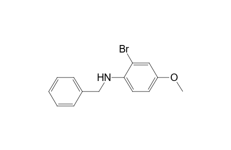 N-Benzyl-2-bromo-4-methoxyaniline