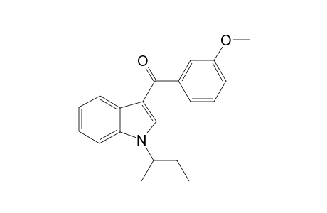 1-(But-2-yl)-3-(3-methoxybenzoyl)indole