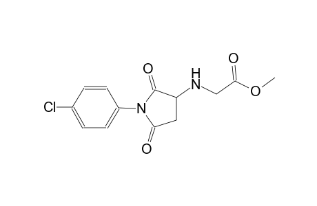 methyl {[1-(4-chlorophenyl)-2,5-dioxo-3-pyrrolidinyl]amino}acetate