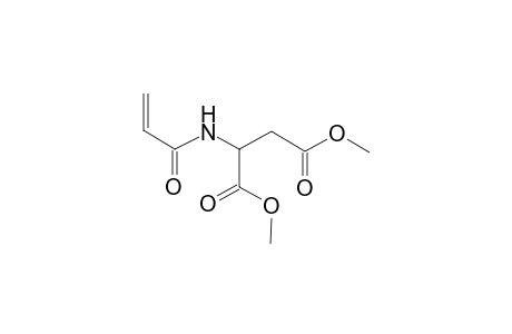Butanedioic acid, 2-(1-oxo-2-propenylamino)-, dimethyl ester
