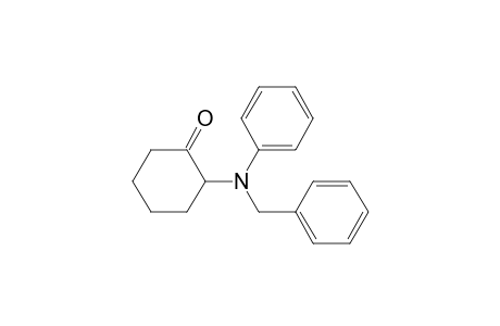 Cyclohexanone, 2-[phenyl(phenylmethyl)amino]-