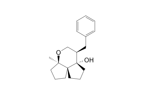 (1R*,2S*,5S*)-2-Benzyl-5-methyltricyclo[7.3.0(5,9)]dodecan-1-ol