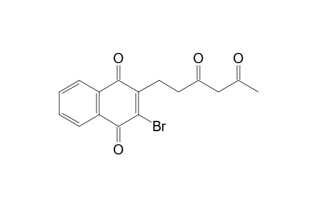 2-Bromo-3-(3',5'-dioxohexyl0[1,4]naphthoquinone