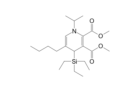 5-Butyl-1-isopropyl-4-triethylsilyl-4H-pyridine-2,3-dicarboxylic acid dimethyl ester