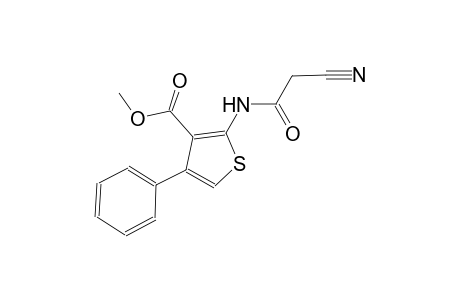 methyl 2-[(cyanoacetyl)amino]-4-phenyl-3-thiophenecarboxylate