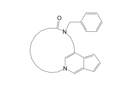 13-Benzyl-1,13-diazatricyclo[14.6.1.0(17.21)]tricosa-16(23),17,19,21-tetraen-12-one