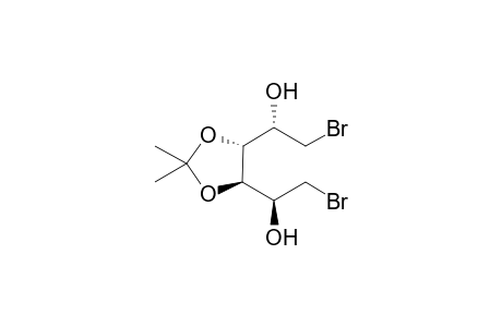 (1S)-2-bromanyl-1-[(4R,5R)-5-[(1S)-2-bromanyl-1-oxidanyl-ethyl]-2,2-dimethyl-1,3-dioxolan-4-yl]ethanol
