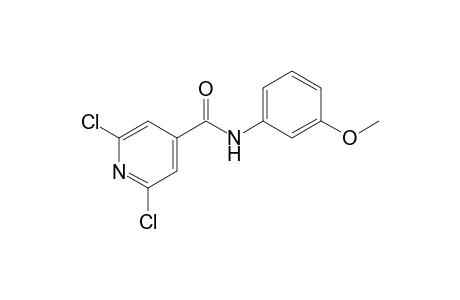 2,6-Dichloro-N-(3'-methoxyphenyl)isonicotinamide