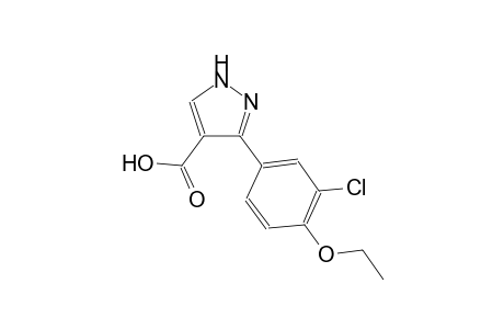 1H-pyrazole-4-carboxylic acid, 3-(3-chloro-4-ethoxyphenyl)-