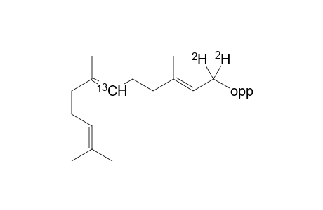 (1,1-(2)H2,6-(13)C)-(2E,6E)-farnesol