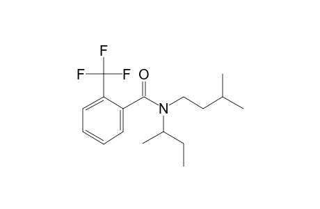 Benzamide, 2-trifluoromethyl-N-(2-butyl)-N-(3-methylbutyl)-