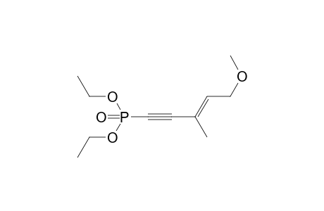 (E)-Diethyl (5-Methoxy-3-methylpent-3-en-1-yn-1-yl)phosphonate