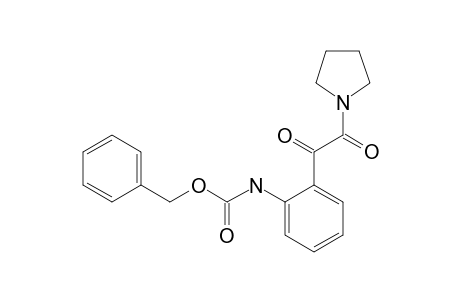 BENZYL-N-[2-(PYRROLIDIN-1'-YL-OXALYL)-PHENYL]-CARBAMATE