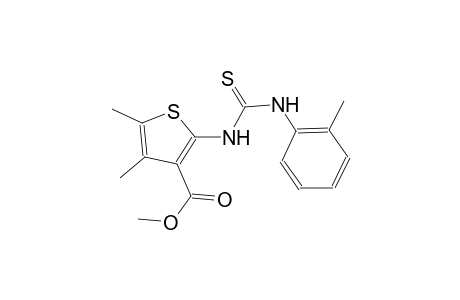 methyl 4,5-dimethyl-2-[(2-toluidinocarbothioyl)amino]-3-thiophenecarboxylate