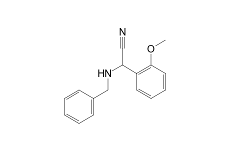 2-(Benzylamino)-2-(2-methoxyphenyl)acetonitrile