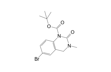 1-(tert-Butyloxycarbonyl)-6-bromo-3-methyl-3,4-dihydroquinazolin-2(1H)-one