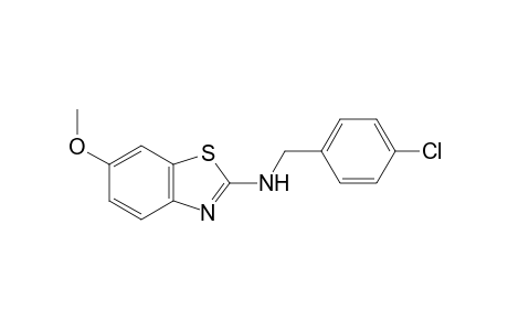 N-(4-Chlorobenzyl)-6-methoxybenzothiazol-2-amine