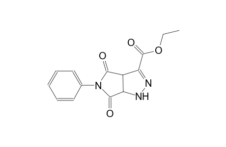 pyrrolo[3,4-c]pyrazole-3-carboxylic acid, 1,3a,4,5,6,6a-hexahydro-4,6-dioxo-5-phenyl-, ethyl ester