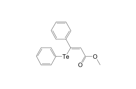 (Z)-3-phenyl-3-(phenyltelluro)-2-propenoic acid methyl ester