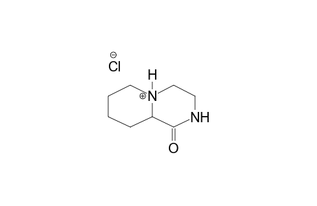 2-AZAQUINOLIZID-1-ONE HYDROCHLORIDE