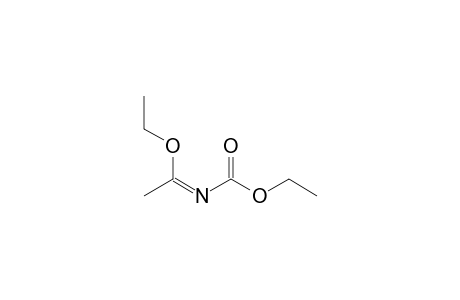 N-(1-ethoxyethylidene)carbamic acid, ethyl ester