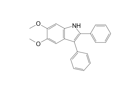 2,3-Diphenyl-5,6-dimethoxyindole