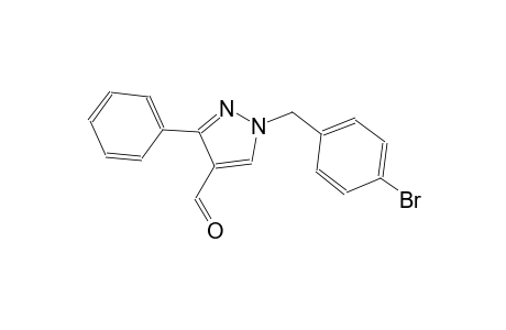1-(4-bromobenzyl)-3-phenyl-1H-pyrazole-4-carbaldehyde