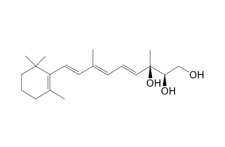 (2R,3R,4E,6E,8E)-3,7-dimethyl-9-(2,6,6-trimethyl-1-cyclohexenyl)nona-4,6,8-triene-1,2,3-triol