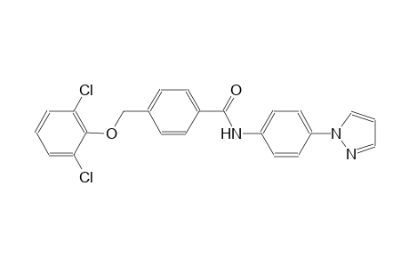 benzamide, 4-[(2,6-dichlorophenoxy)methyl]-N-[4-(1H-pyrazol-1-yl)phenyl]-