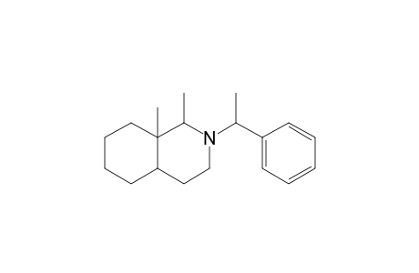 1,8a-Dimethyl-2-(1-phenylethyl)decahydroisoquinoline