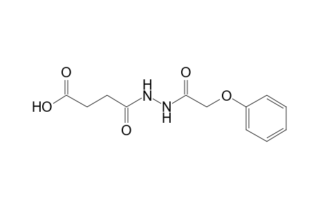 Hydrazine, 1-phenoxyacetyl-2-(3-carboxypropionyl)-
