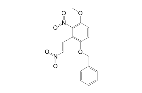 1-(Benzyloxy)-4-methoxy-3-nitro-2-(2-nitrovinyl)benzene