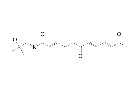 ZP-AMIDE-B;(11RS)-(2E,7E,9E)-11-HYDROXY-N-(2-HYDROXY-2-METHYLPROPYL)-6-OXO-2,7,9-DODECATRIENAMIDE
